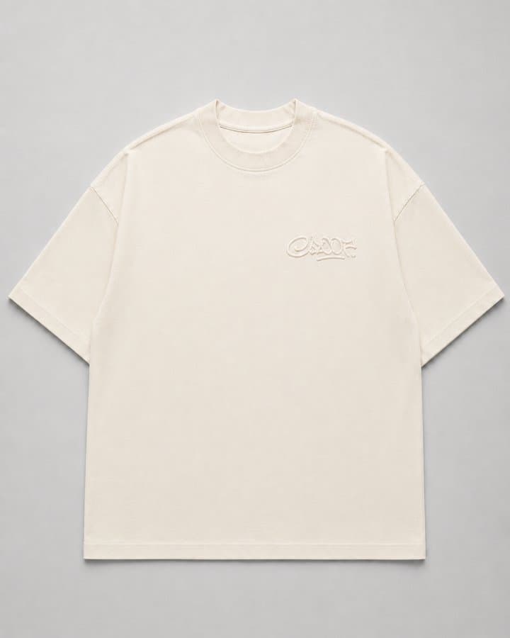 T- shirt ROO7 CREAM
